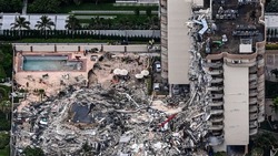 ریزش ساختمان در آمریکا: 4 کشته و 159 مفقود