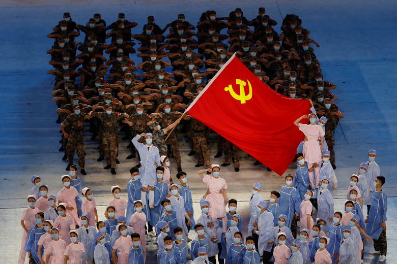 جشن صد سالگی حزب کمونیست چین (+عکس)