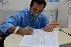 برگزاری کنکور داوطلبان کرونایی تهران، در بیمارستان طالقانی