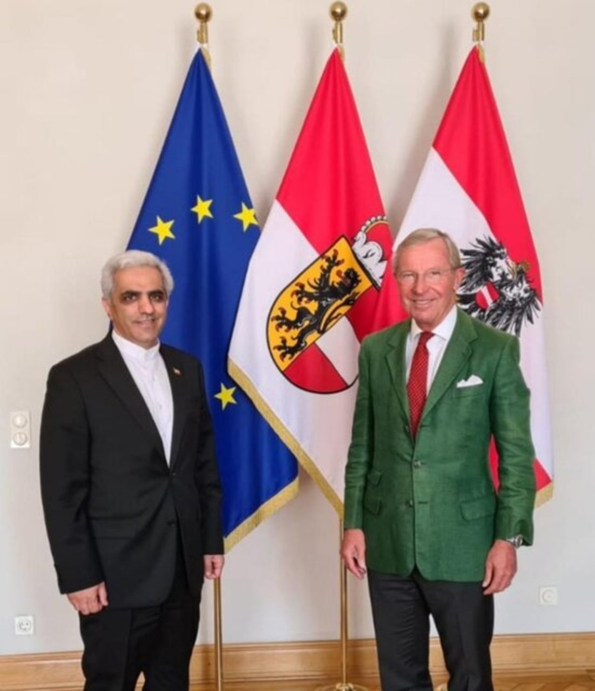 سفر سفیر ایران به سالزبورگ اتریش