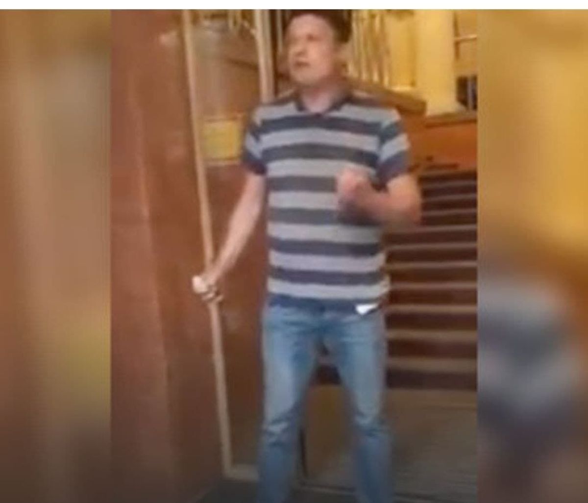 تهدید مرد نارنجک به دست در ساختمان کابینه وزیران اوکراین