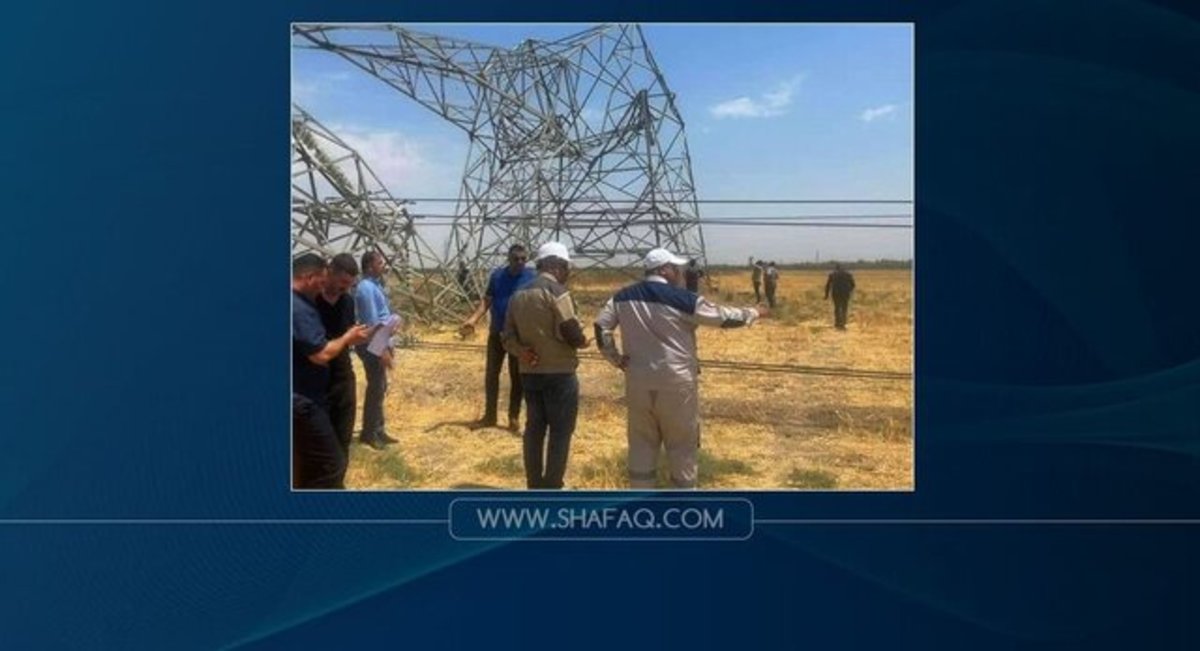وزارت برق عراق: حمله خرابکارانه به خطوط انتقال برق در بغداد و صلاح‌الدین