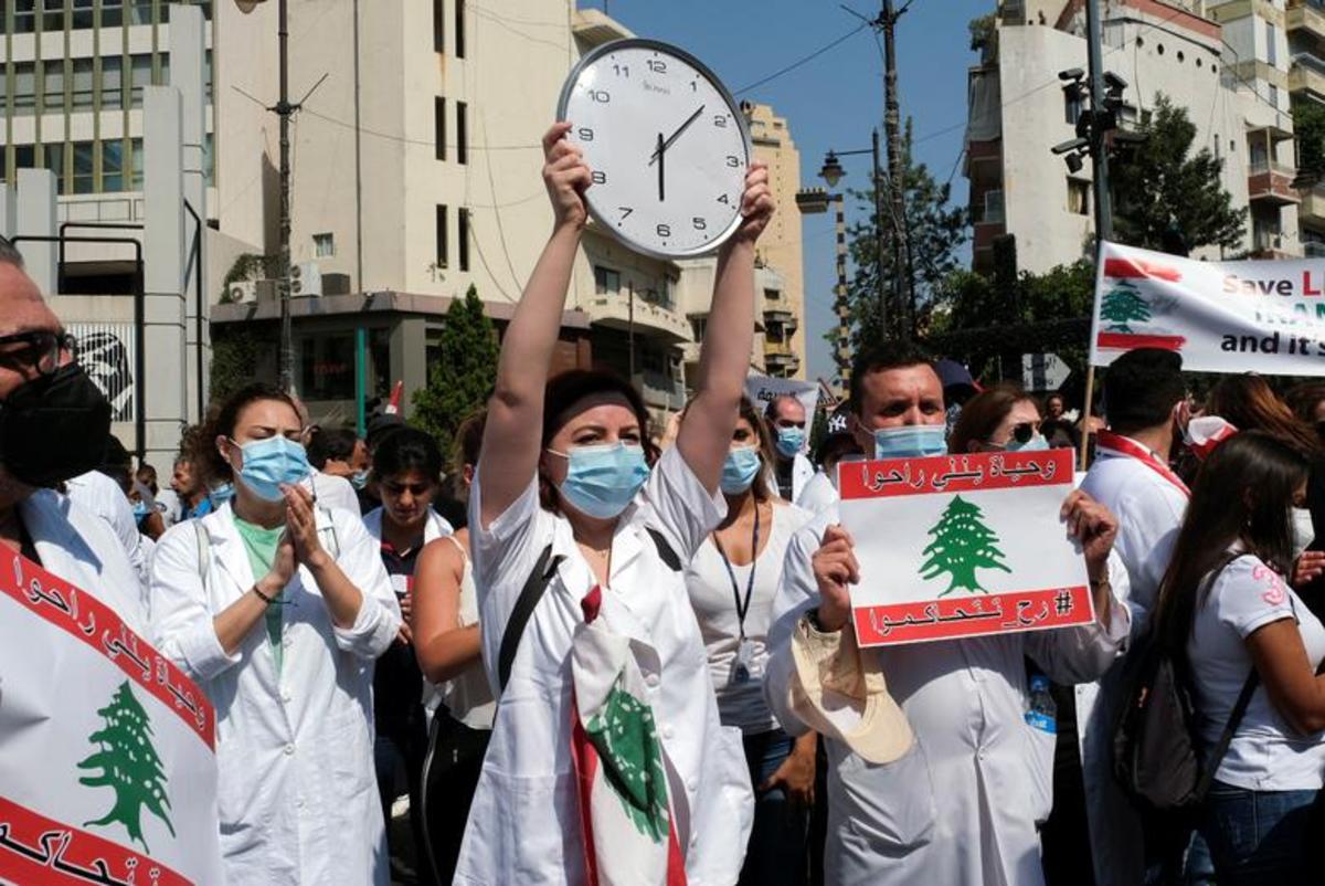 تظاهرات لبنان (عکس)/ معترضان خواستار اجرای عدالت هستند