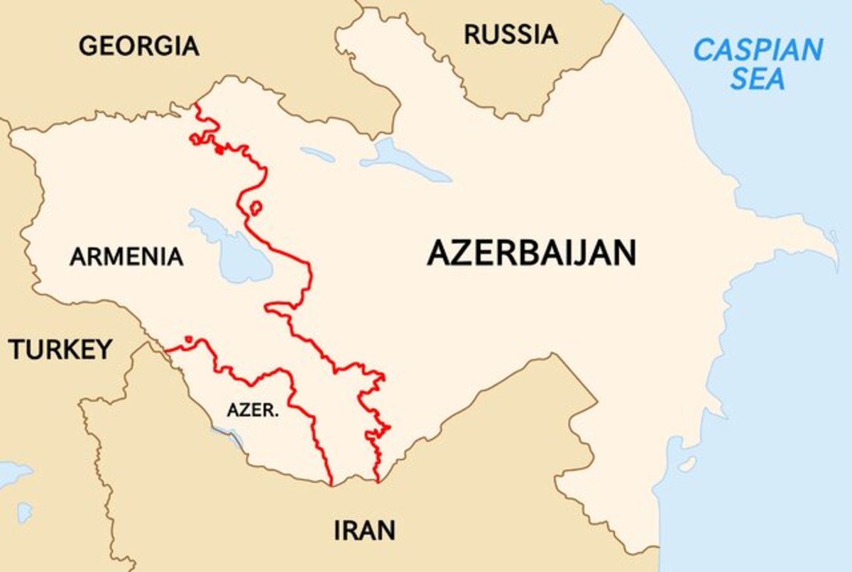 باکو ارمنستان را به گلوله باران مواضع مرزی خود متهم کرد