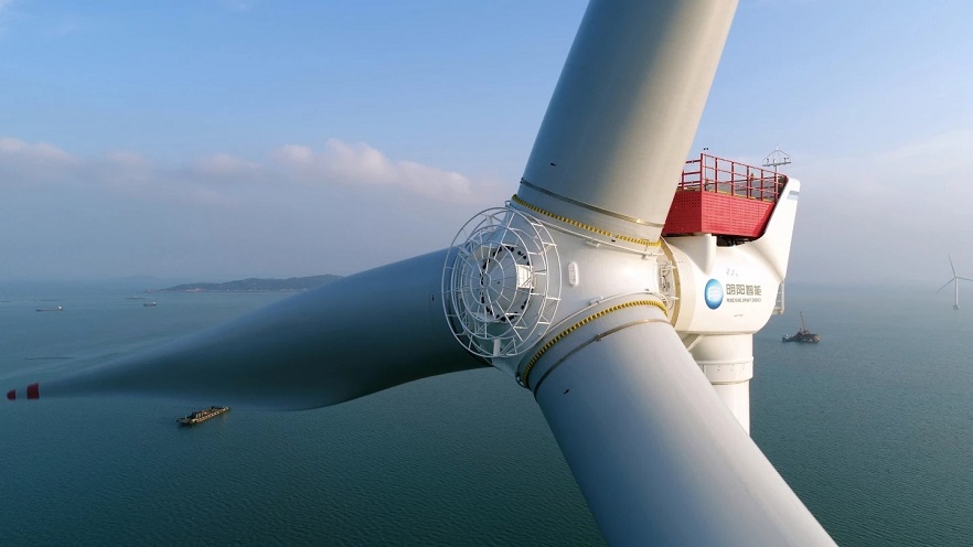 چین و ساخت بزرگ‌ترین توربین بادی دریایی جهان