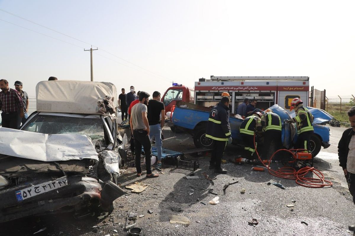 4 کشته در تصادفی در جاده مهاباد - ارومیه