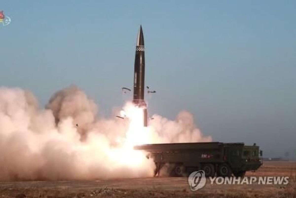 کره شمالی دو موشک بالستیک کوتاه برد شلیک کرد