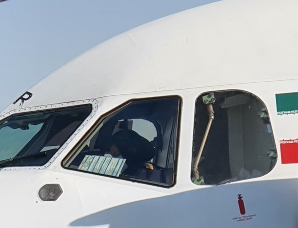 پرواز موفق تهران-یاسوج با بانوی خلبان ایرانی
