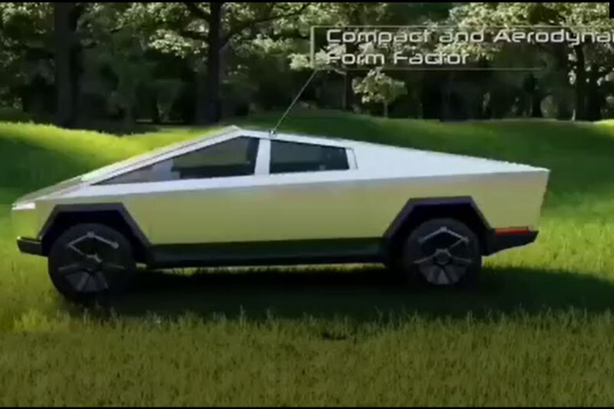 رونمایی از محصول آینده کمپانی خودروسازی تسلا شبیه تانک (فیلم)