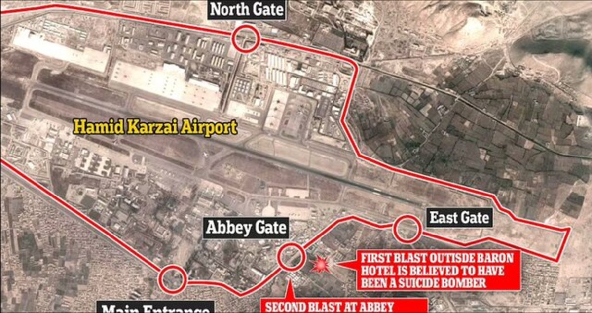تازه‌ترین آمار تلفات و زخمی‌های حملات تروریستی فرودگاه کابل