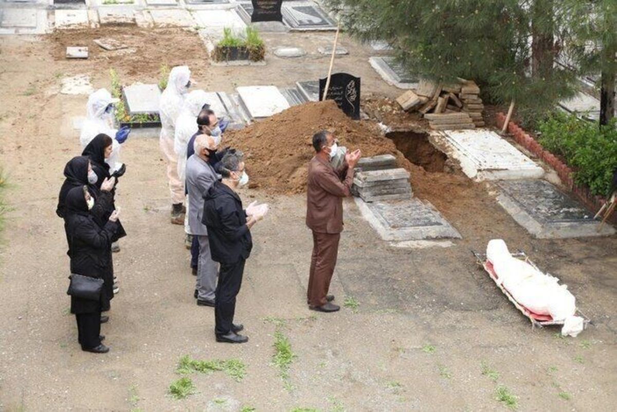 دفن ۴۰ درصد متوفیان کرونایی کشور در بهشت زهرای تهران