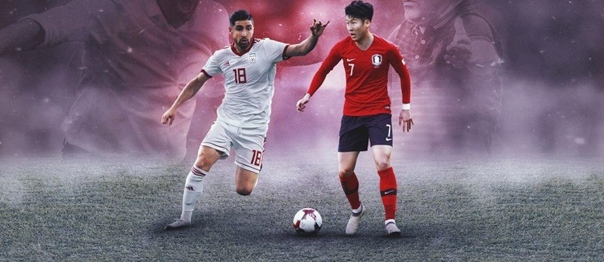 ۱۰ هزار نفر تماشاگر بازی ایران و کره جنوبی (فیلم)