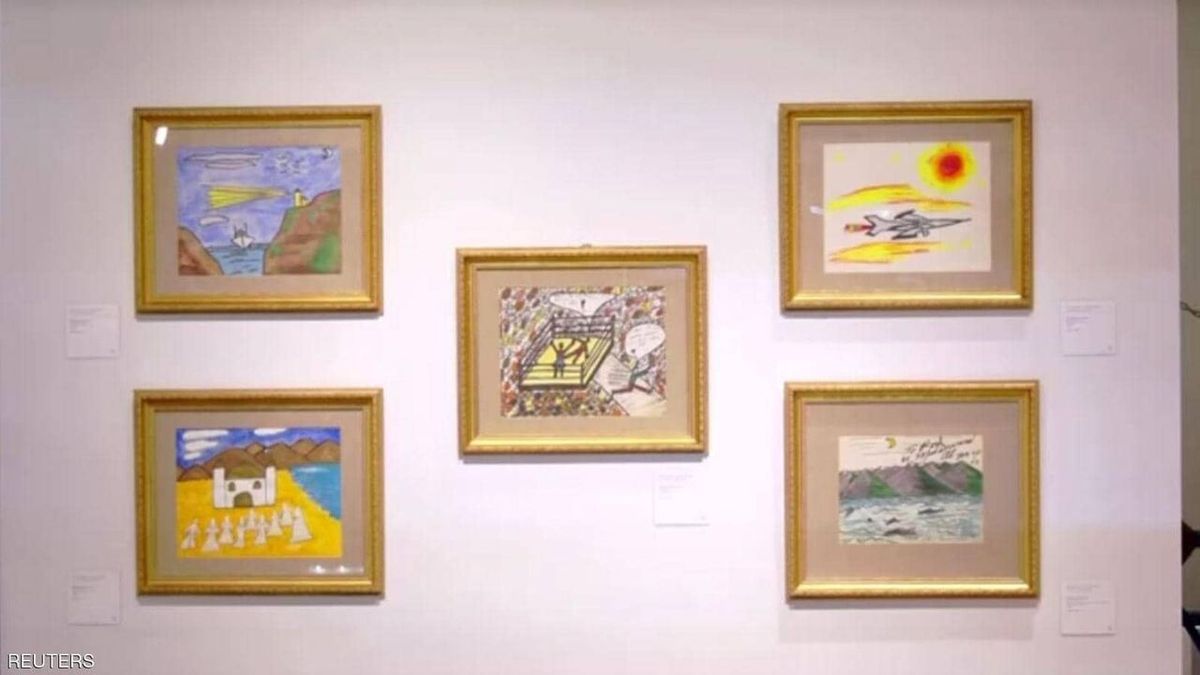 نقاشی‌های محمد علی کلی یک میلیون دلار فروش رفت