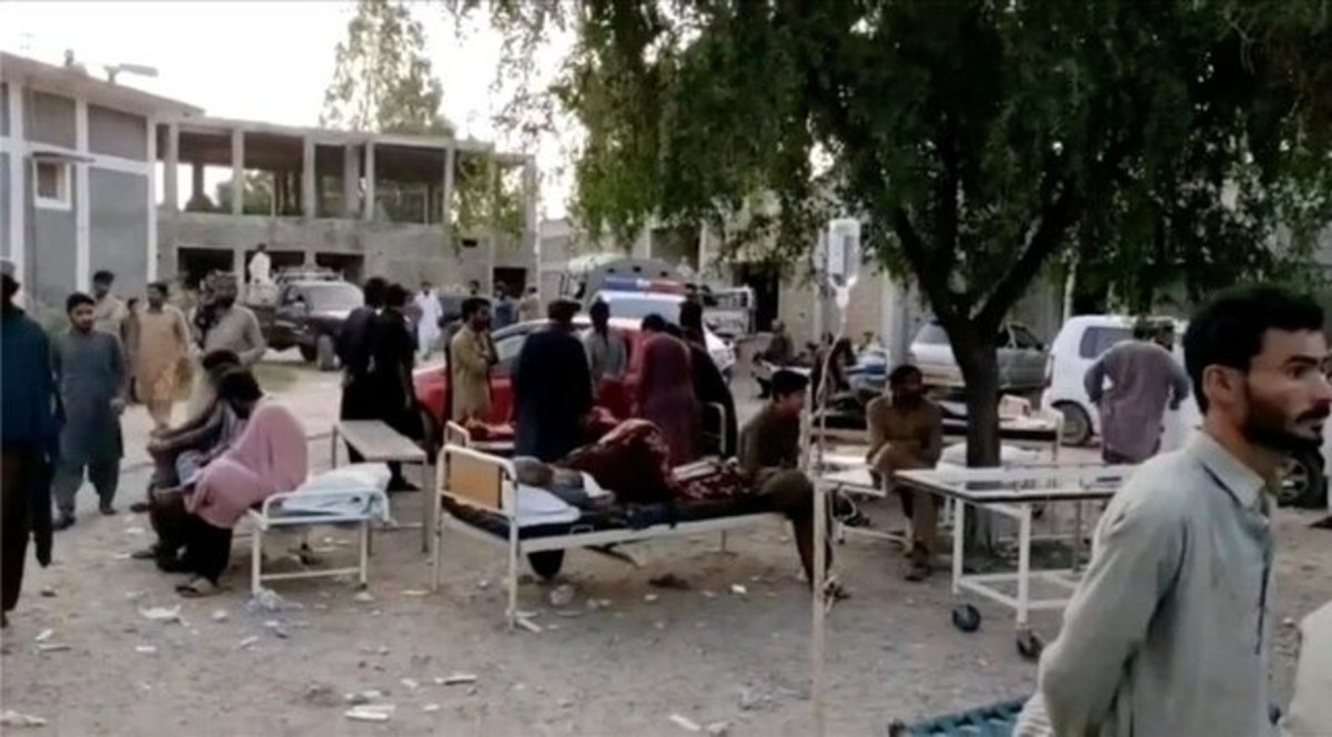 زلزله مرگبار در بلوچستانِ پاکستان/ آمار اولیه: 20 کشته و صدها مصدوم