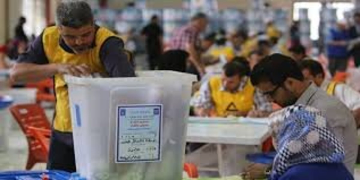 پایان رای گیری انتخابات پارلمانی عراق