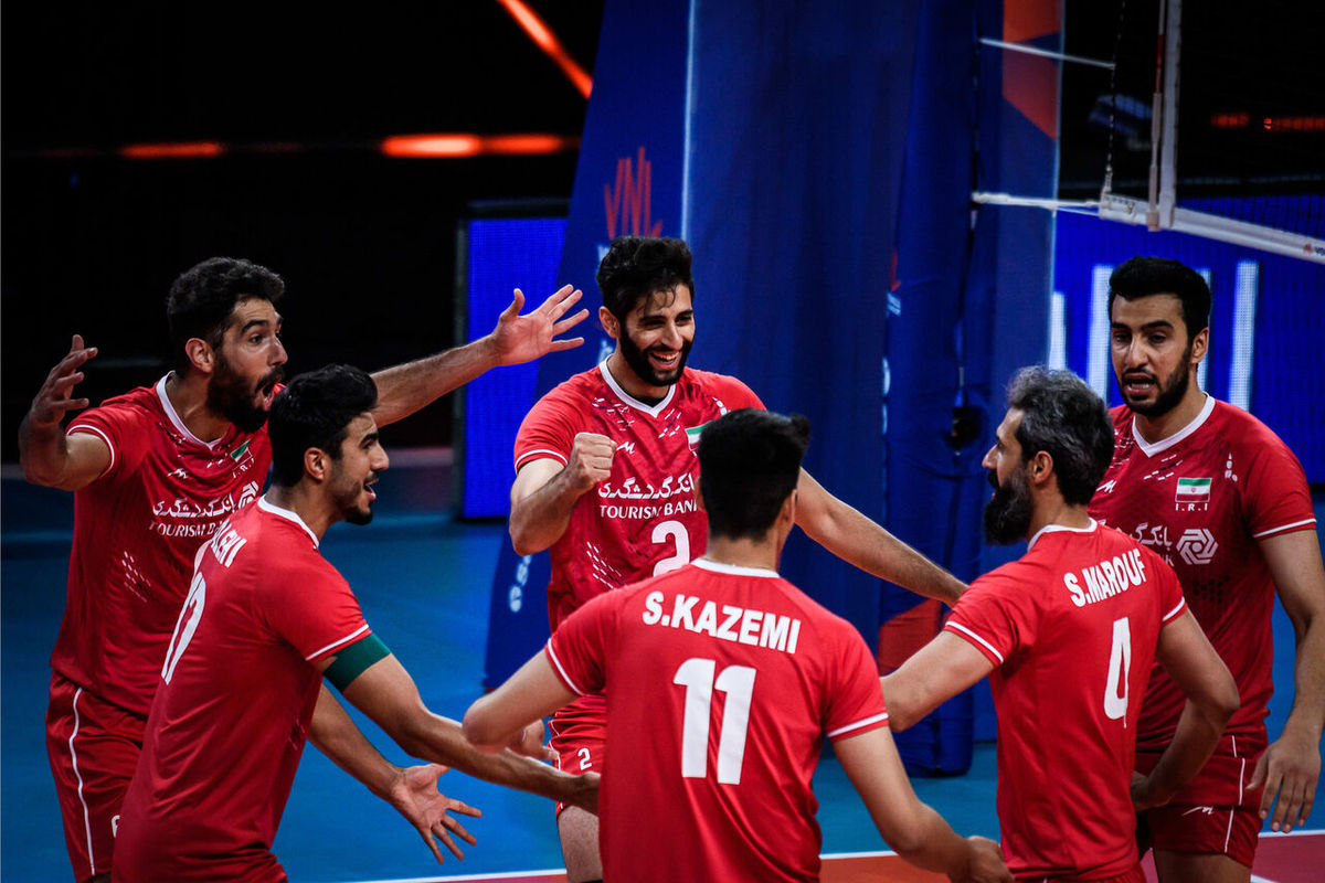 مشخص شدن برنامه مسابقات والیبال ایران در قهرمانی جهان
