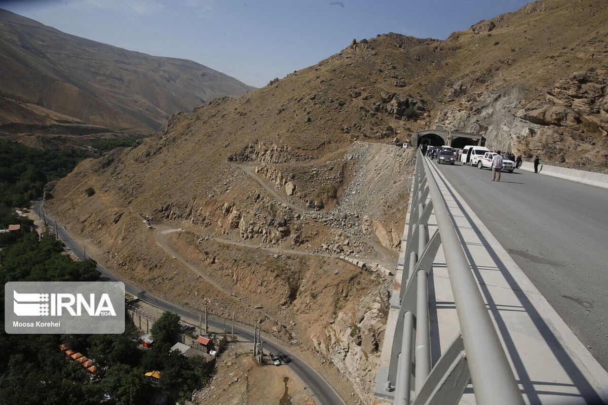 آزادراه تهران شمال تا سوم آبان ماه همچنان مسدود است