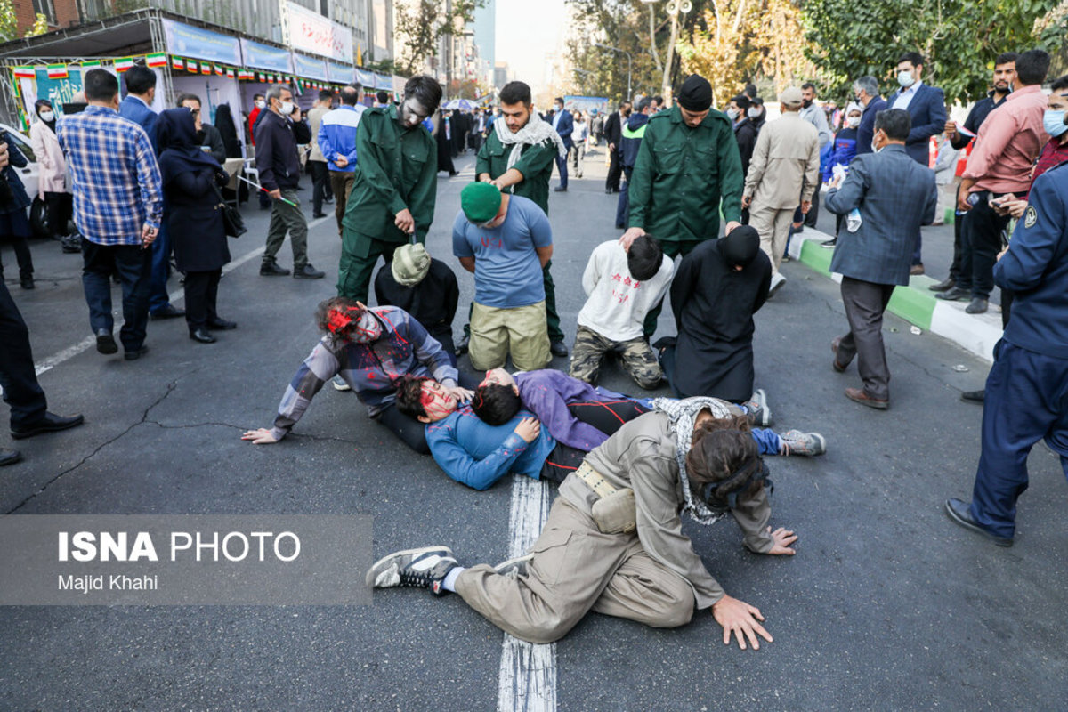 مراسم ۱۳ آبان در تهران (عکس)