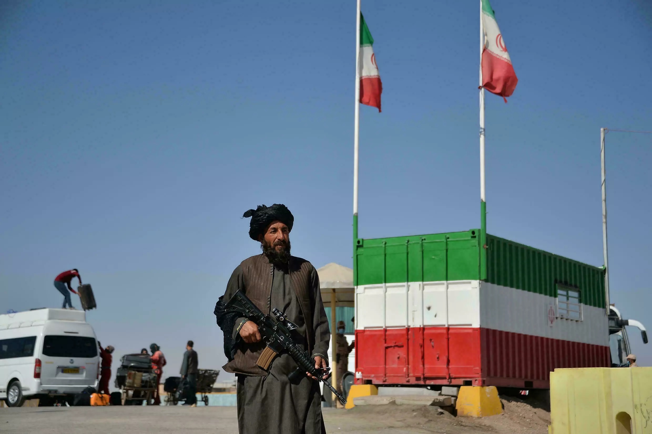 افغان ها در مرز ایران