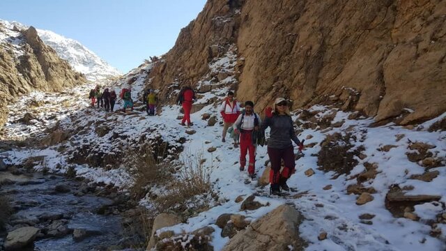 نجات جان ۷ کوهنورد شیرازی