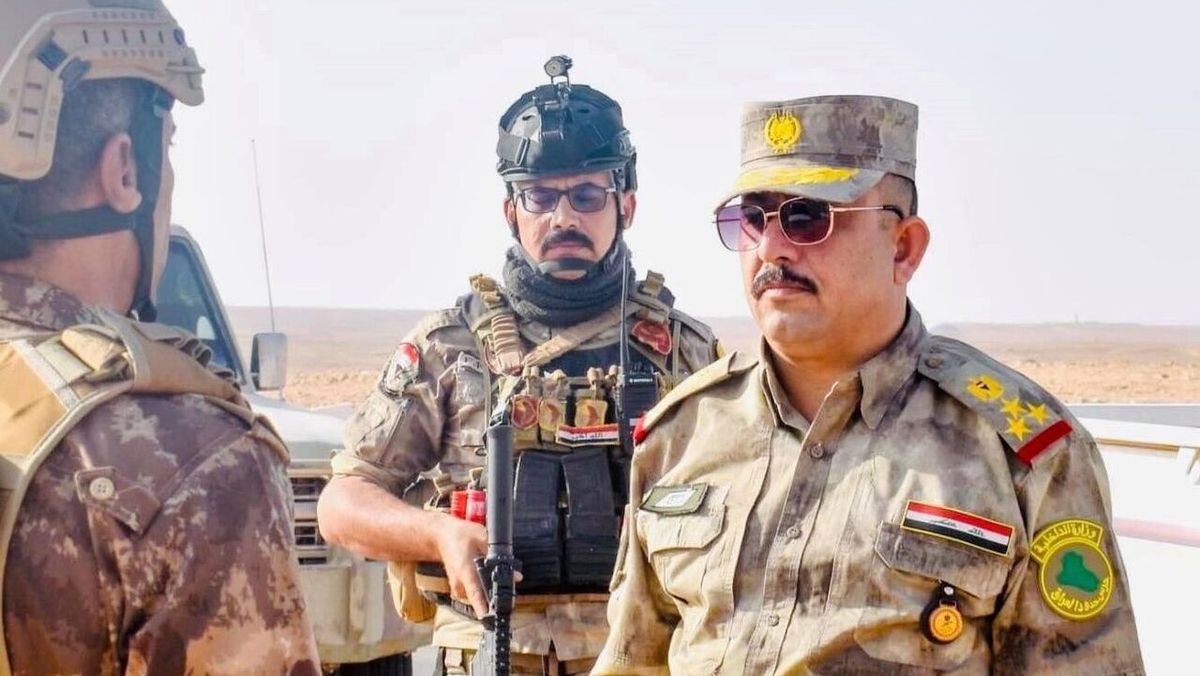 فوت ژنرال عراقی در تصادف رانندگی