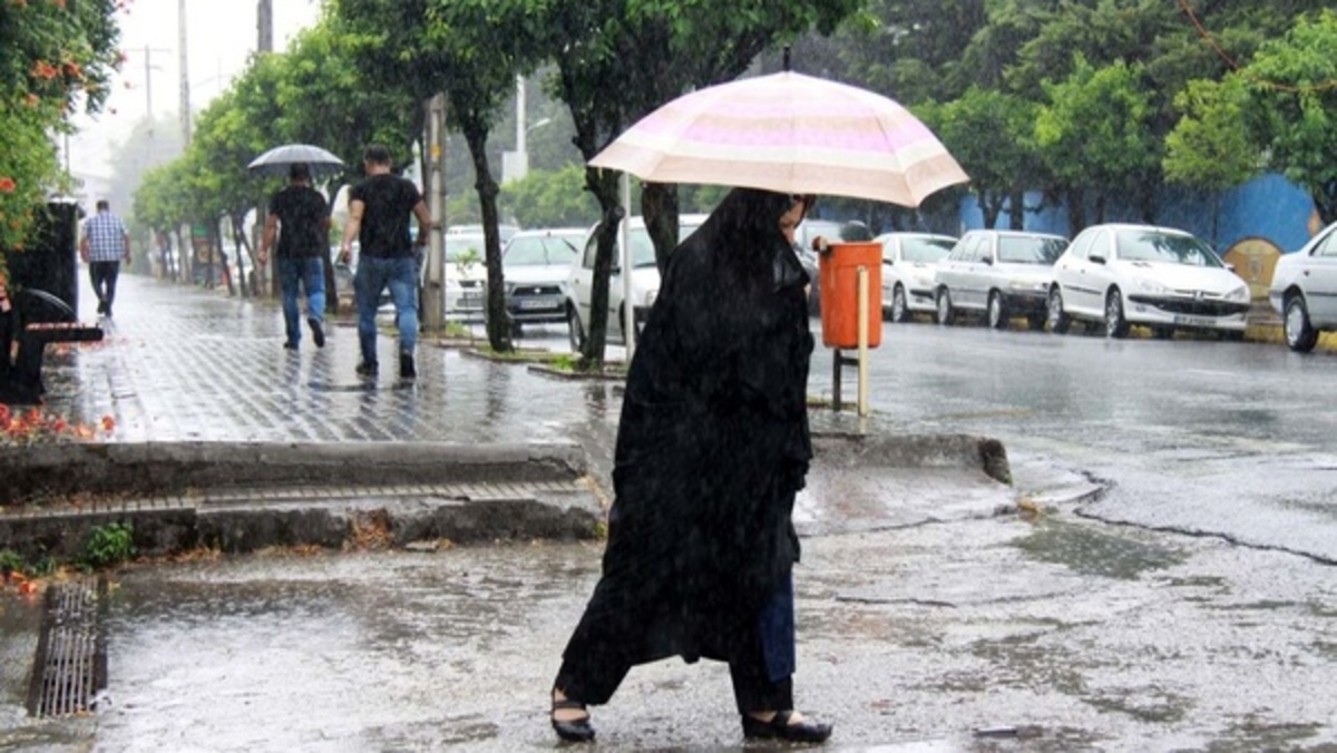 هشدار هواشناسی مازندران درباره بارش شدید باران