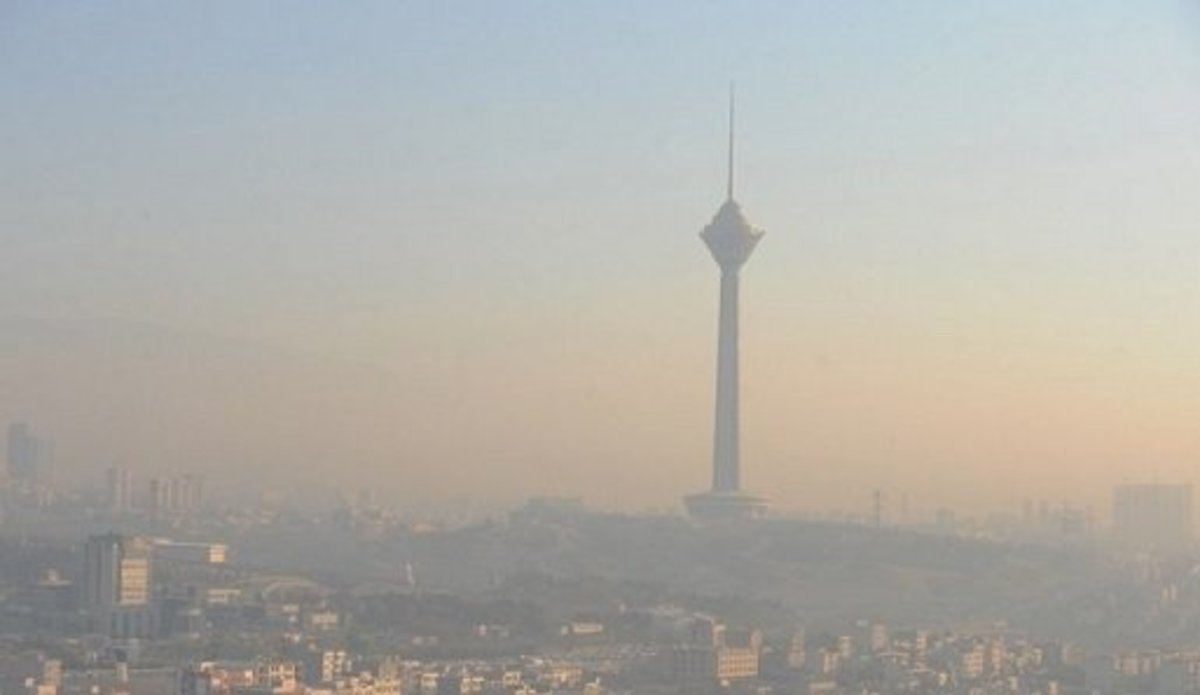 ۱۶ ایستگاه کیفیت هوای تهران در وضعیت قرمز