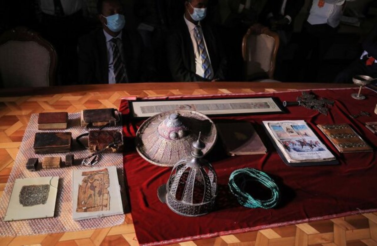 بازگشت آثار تاریخی اتیوپی بعد از ۱۵۳ سال
