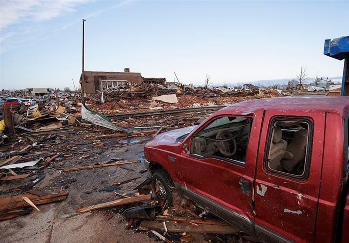 50 کشته در طوفان ایالت کنتاکی آمریکا