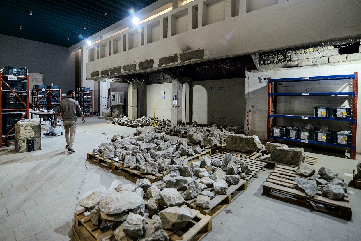 عراق: ساخت پازل از قطعات تاریخی در موزه موصل