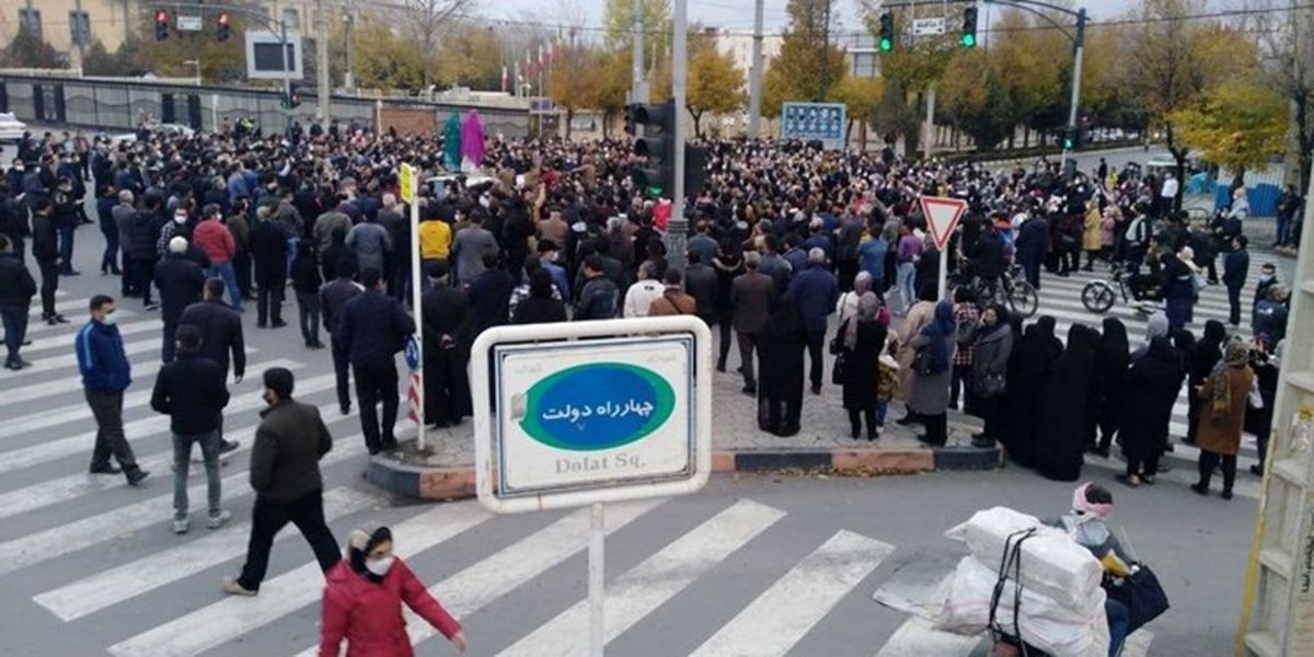 اعتراض مردم شهرکرد به انتقال آب (فیلم)