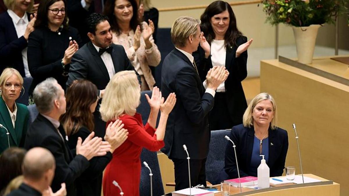 برای اولین بار / یک زن نخست وزیر سوئد شد