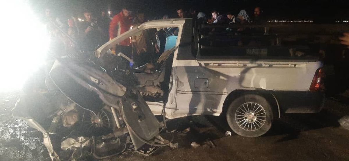 6 کشته در تصادف 2 خودرو در خوزستان