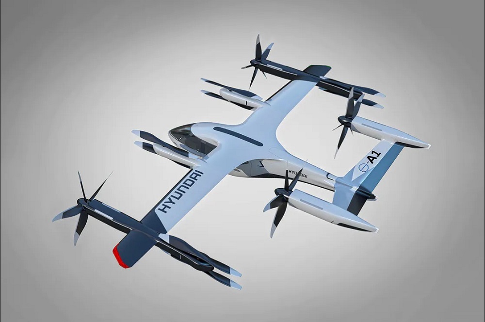 هواگرد الکتریکی باند کوتاه هیوندای می تواند تا 1000 کیلومتر سفر کند