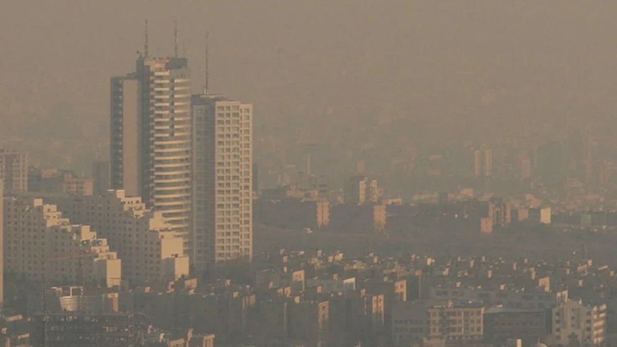 آلودگی هوای امروز تهران (عکس)