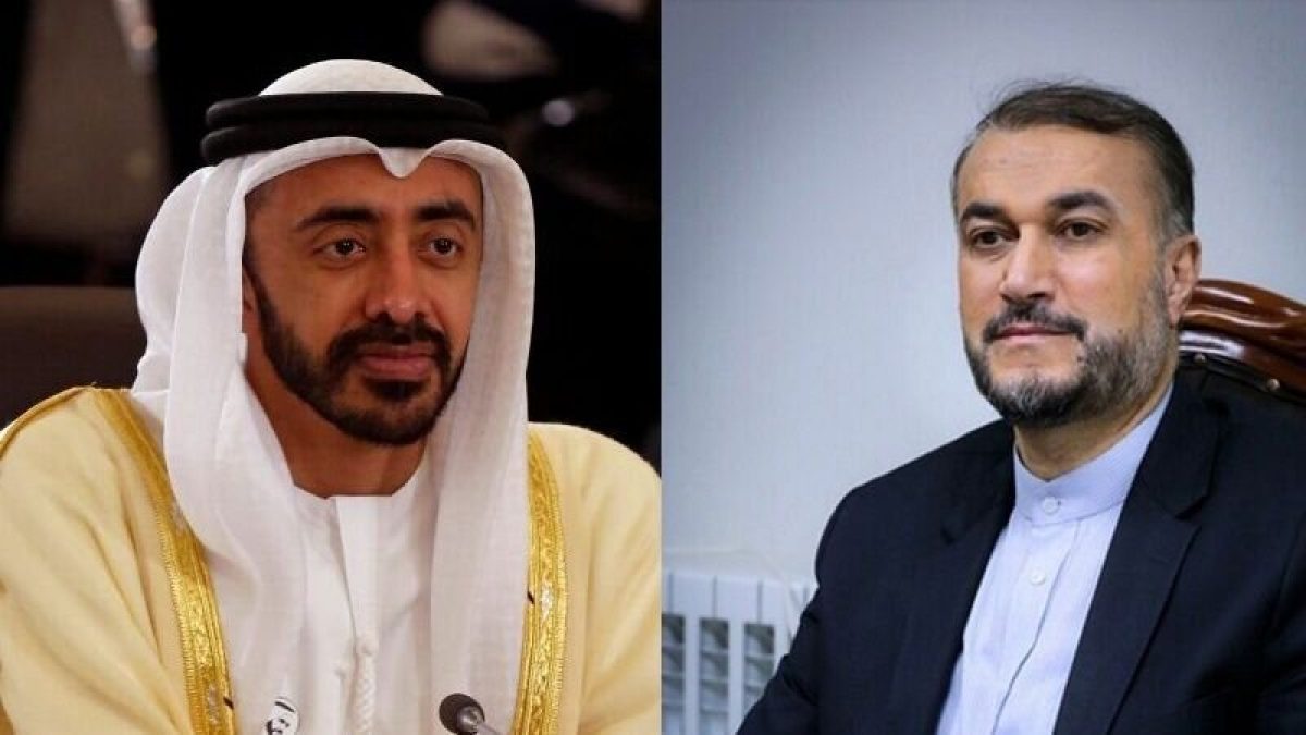 وزیر خارجه امارات به امیرعبداللهیان:  امارات اجازه اقدام خرابکارانه از خاک خود علیه همسایگان را نمی دهد