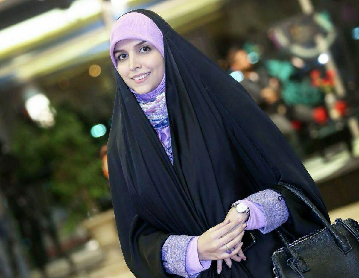 پیامک کشف حجاب برای مژده لواسانی / مجری چادری صداوسیما ! (+عکس)