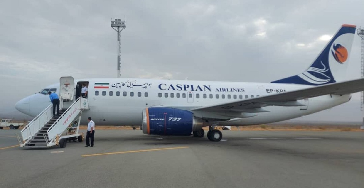 حادثه برای هواپیمای کاسپین در مشهد
