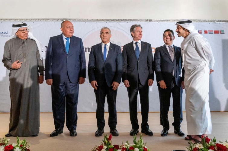 اولین نشست چهار کشور عربی در اسرائیل 