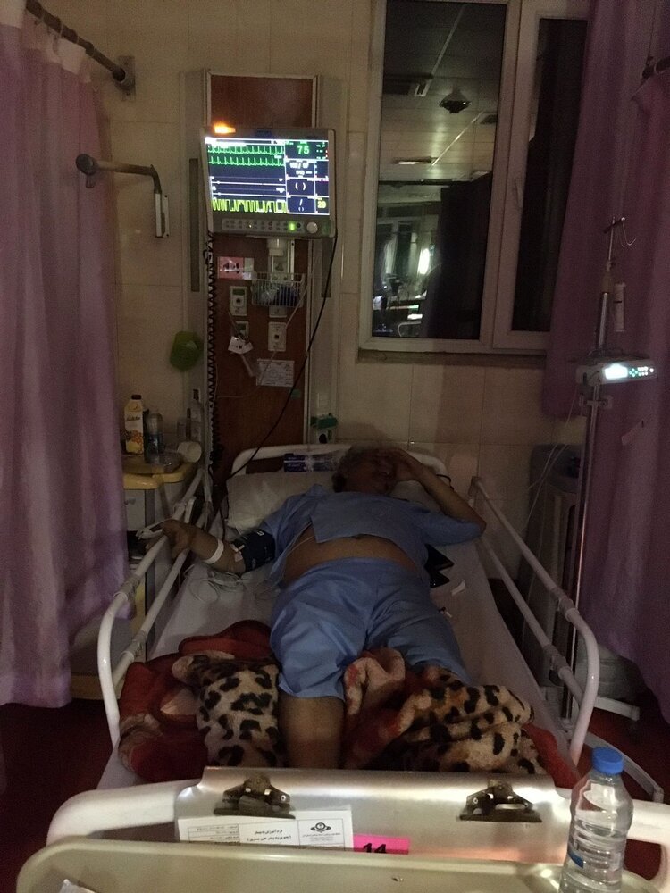 سکته پدر روزنامه نگار بازداشتی بر اثر فشار عصبی