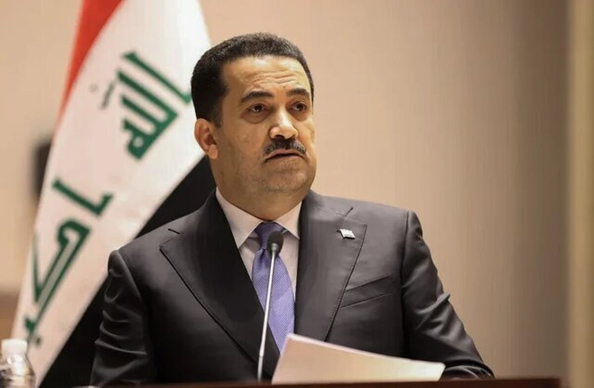 ببینید | نخست‌وزیر عراق باز هم نام جعلی «خلیج ع. ر. ب. ی» را به زبان آورد