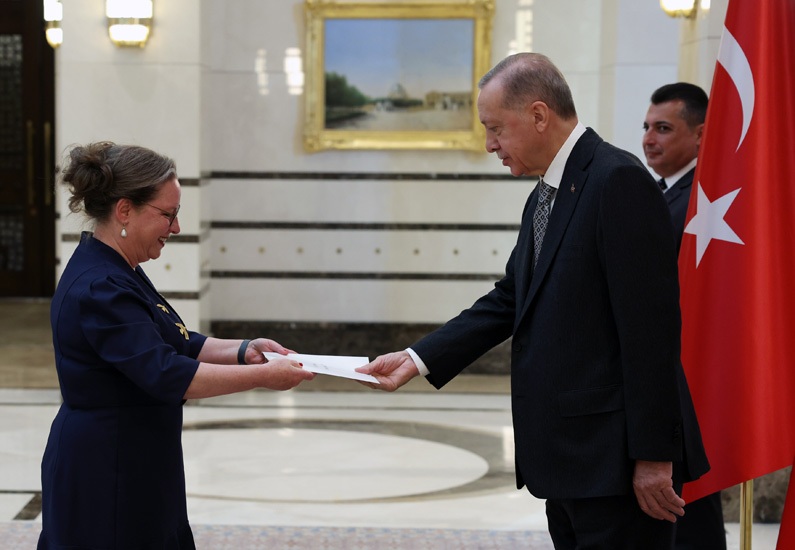 استقبال اردوغان از سفیر جدید اسرائیل (+عکس)
