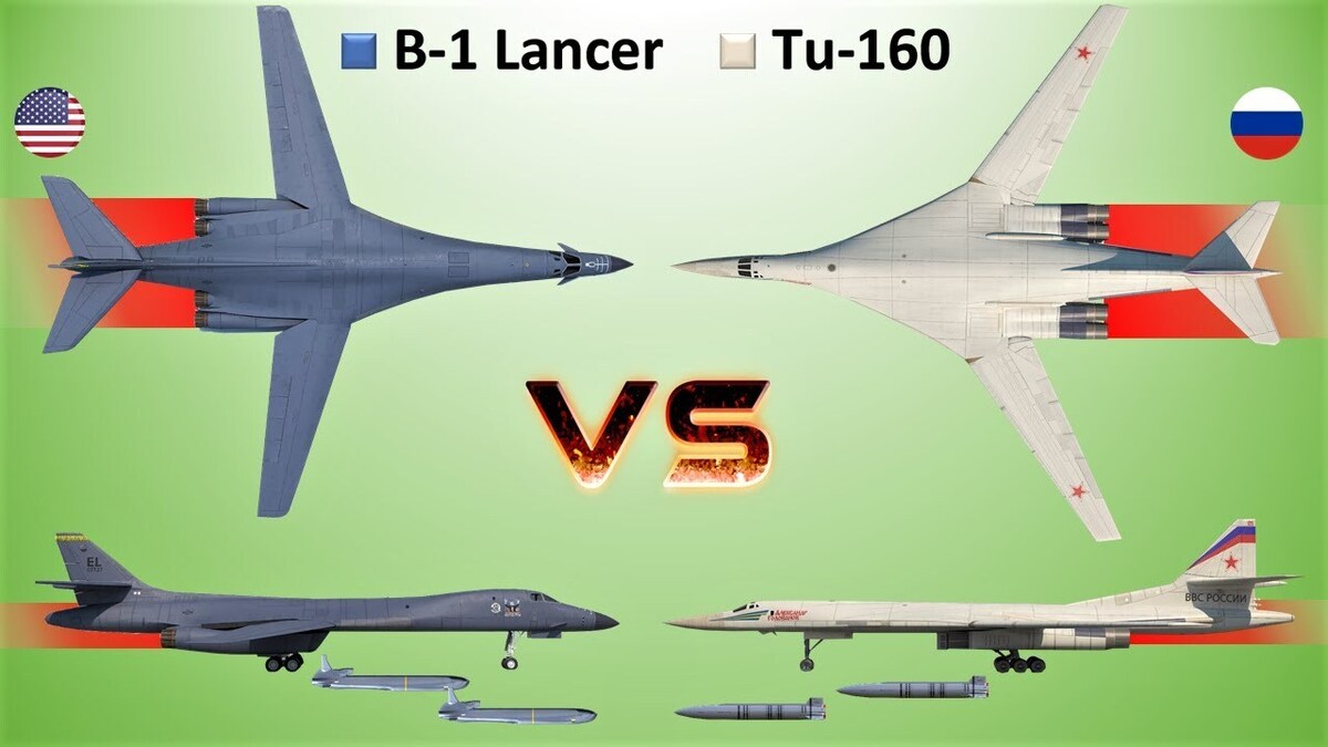 بی-1بی لنسر مقابل تو-160 بلک‌جک/ مقایسه دو بمب افکن مطرح آمریکا و روسیه(+فیلم و عکس)