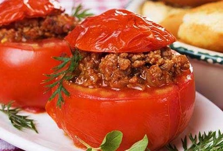 چند مدل غذای رژیمی خوشمزه با گوجه
