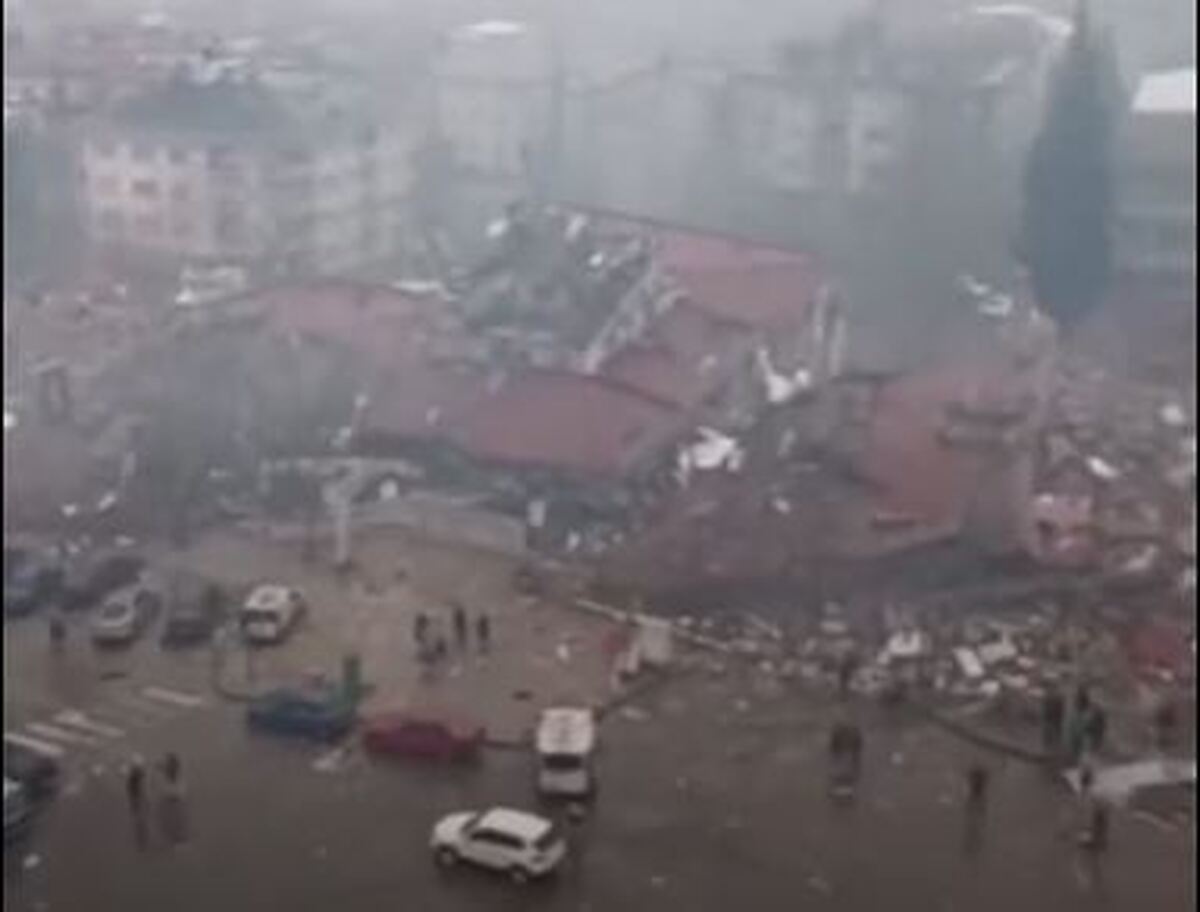 ببینید | وضعیت شهر «قهرمان‌مرعش» ترکیه پس از زلزله