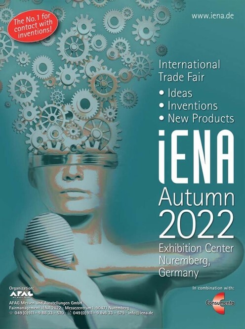 بهاره شریفیون؛ کسب مدال طلا و 2 جایزه ویژه دیگر از نمایشگاه نورنبرگ آلمان، IENA 2022 بهاره شریفیون؛ کسب مدال طلا و 2 جایزه ویژه دیگر از نمایشگاه نورنبرگ آلمان، IENA 2022
