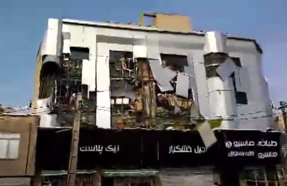 ببینید | انفجار در خیابان ستارخان تهران / ۲ نفر مصدوم شدند