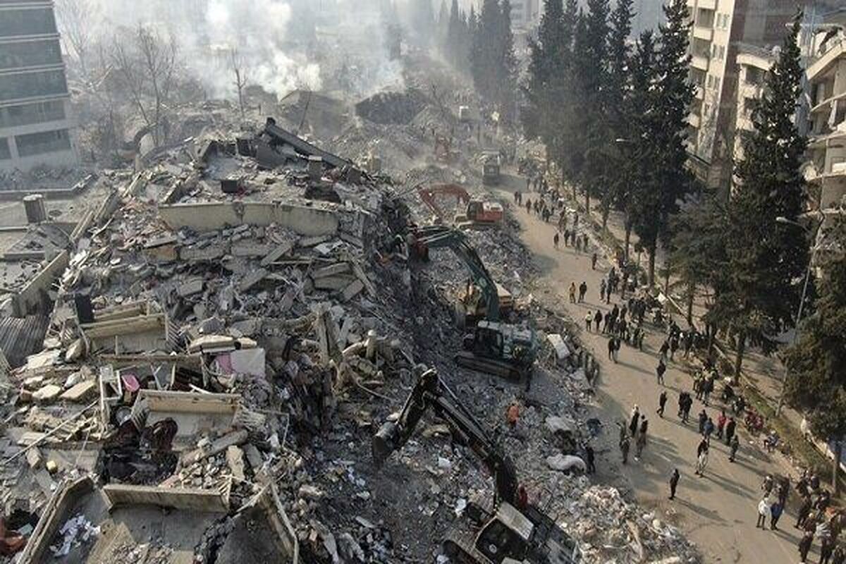ببینید | میزان شدت زلزله ترکیه در شهر عثمانیه