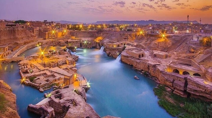 شوشتر، شهر آبشارهای تماشایی
