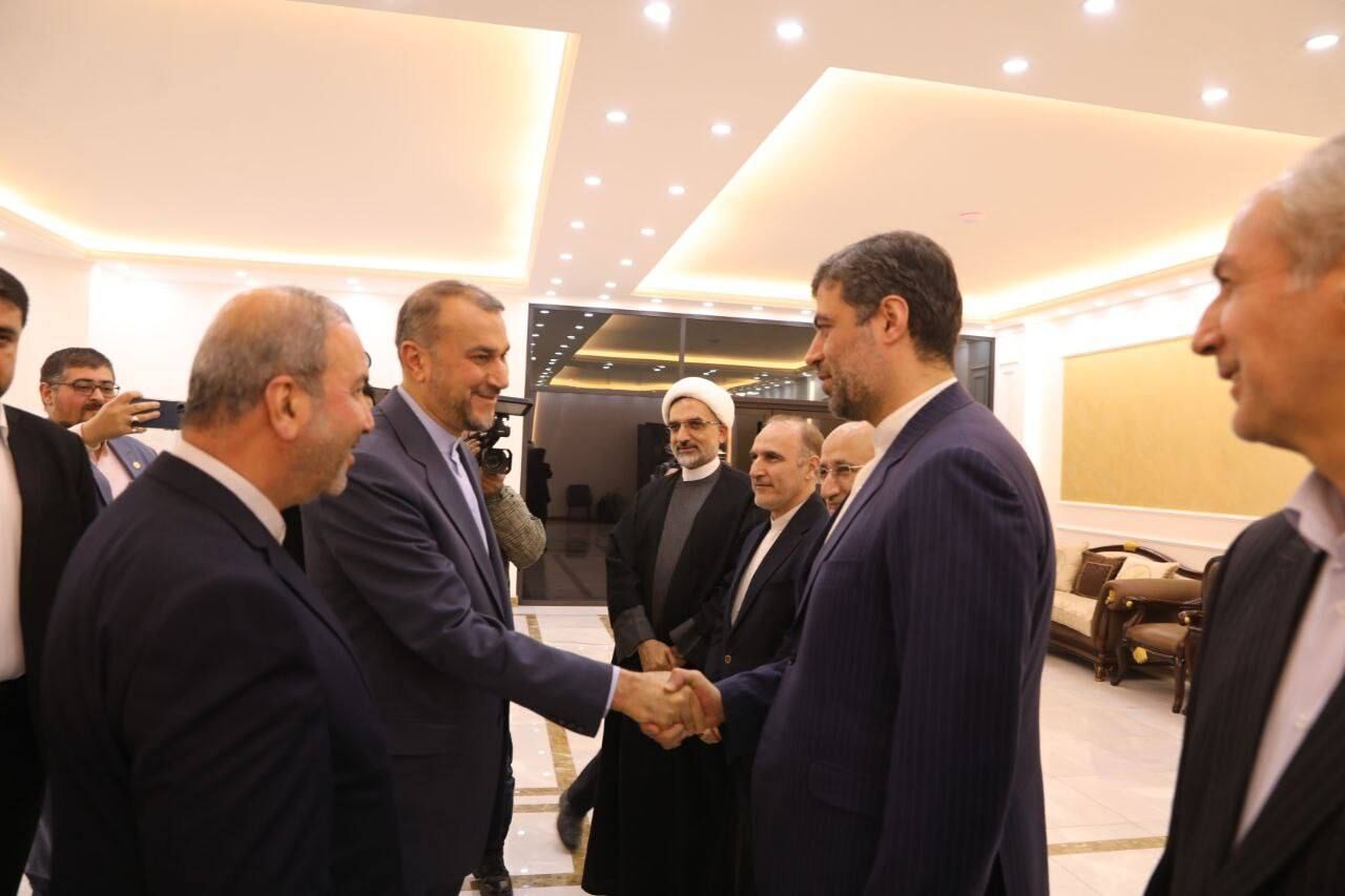 امیرعبداللهیان وارد بغداد شد